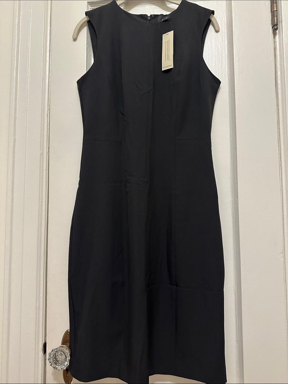 Banana Republic Classic Black Midi Dress